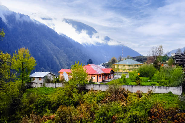 Snow Mountains in Manali